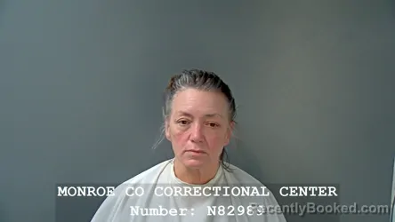 Mugshot of Jamie Beth Loveday booked in Monroe County, Indiana on October 7, 2026