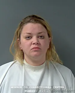 Mugshot of TRISTA BERNICE GIPSON booked in Monroe County, Indiana on May 14, 2026