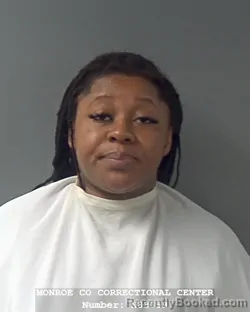 Mugshot of SIARA J STOKES booked in Monroe County, Indiana on May 26, 2026