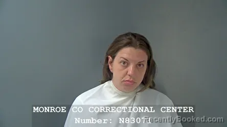 Mugshot of JESSICA MARIE MCCAMMON booked in Monroe County, Indiana on May 29, 2026