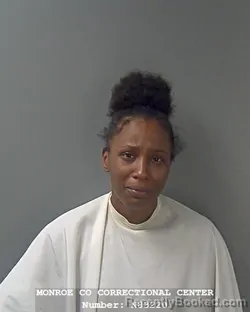 Mugshot of ASHANTI L GREEN booked in Monroe County, Indiana on July 25, 2026