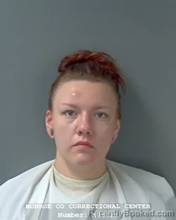 Mugshot of HAILEY ANN CURTS booked in Monroe County, Indiana on July 25, 2026