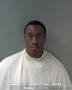 Mugshot of Ramel Rashad Mason booked in Monroe County, Indiana on August 17, 2026