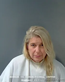 Mugshot of Lori Sobek Pratt booked in Monroe County, Indiana on August 23, 2026