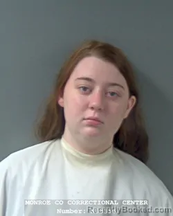 Mugshot of Samantha Rae Hall booked in Monroe County, Indiana on September 6, 2026