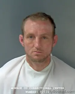 Mugshot of MICHAEL NICHOLAS MOORE booked in Monroe County, Indiana on March 23, 2026