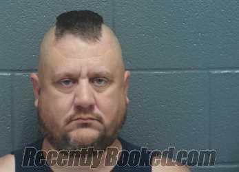 Booking photo from Montgomery County, Indiana