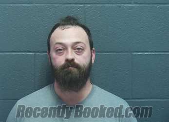 Booking photo from Montgomery County, Indiana