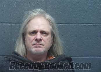 Booking photo from Montgomery County, Indiana