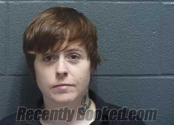 Booking photo from Montgomery County, Indiana