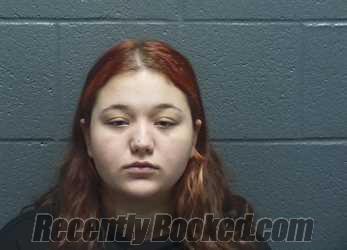 Booking photo from Montgomery County, Indiana