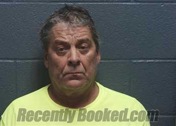 Booking photo from Montgomery County, Indiana