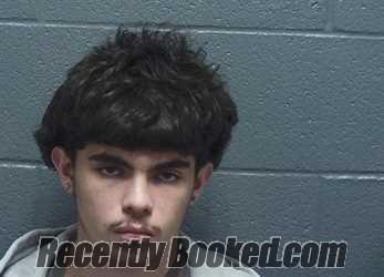 Booking photo from Montgomery County, Indiana