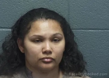 Mugshot of DESTINY LOLA LEA TIA MARIA BECERRIL booked in Montgomery County, Indiana on March 19, 2026