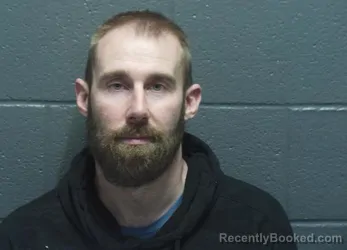 Mugshot of ANTHONY GLENN HOFFA booked in Montgomery County, Indiana on March 22, 2026