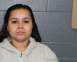 Mugshot of REINA NEVA ANGELY booked in Montgomery County, Indiana on April 7, 2026