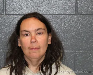 Mugshot of JENICE MARIE JANSEN booked in Montgomery County, Indiana on April 8, 2026