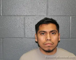 Mugshot of JORGE LOPEZ SANTIZ booked in Montgomery County, Indiana on April 25, 2026