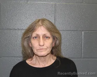 Mugshot of KIMBERLA F BUSH booked in Montgomery County, Indiana on May 6, 2026