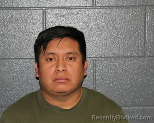 Mugshot of ROSENDO MONTEJO LOPEZ booked in Montgomery County, Indiana on May 9, 2026