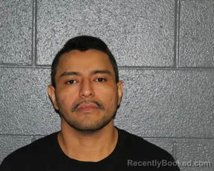 Mugshot of DANIEL H MERCADO OBANDO booked in Montgomery County, Indiana on June 16, 2026