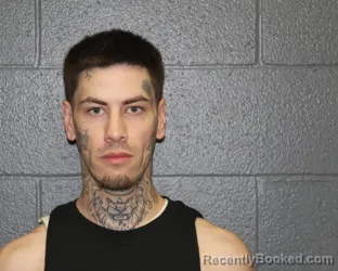 Mugshot of TYLER PATRICK KURAS booked in Montgomery County, Indiana on June 24, 2026