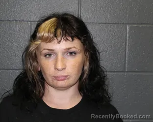 Mugshot of KAYLA MARIE MCBRIDE booked in Montgomery County, Indiana on July 7, 2026