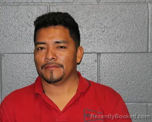 Mugshot of JAVIER ANTONIO LOPEZ MARTINEZ booked in Montgomery County, Indiana on July 12, 2026