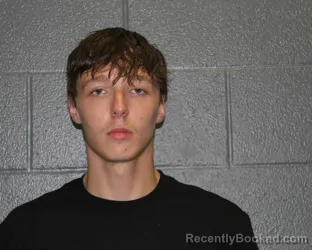 Mugshot of Zane Alexander Mize booked in Montgomery County, Indiana on August 9, 2026