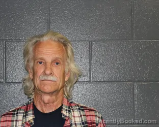 Mugshot of Bruce Edward Herbst booked in Montgomery County, Indiana on October 4, 2026