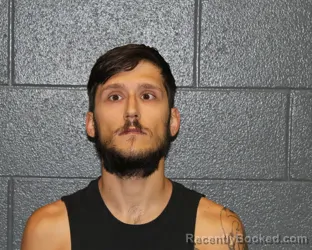 Mugshot of Brandon Daniel Dee Hill booked in Montgomery County, Indiana on October 5, 2026