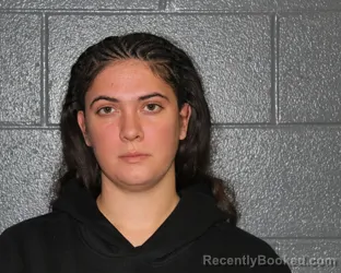 Mugshot of Selena Brianne Palmer booked in Montgomery County, Indiana on October 7, 2026
