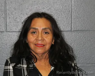 Mugshot of Veronica Ortiz booked in Montgomery County, Indiana on October 17, 2026