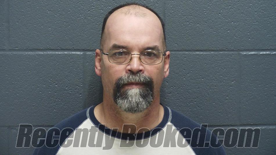 Booking photo from Montgomery County, Indiana