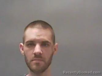 Mugshot of Nicholas Johnson booked in Newton County, Indiana on August 14, 2026