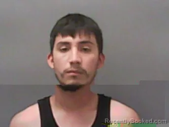 Mugshot of Andy Averruz Bravo booked in Newton County, Indiana on August 16, 2026