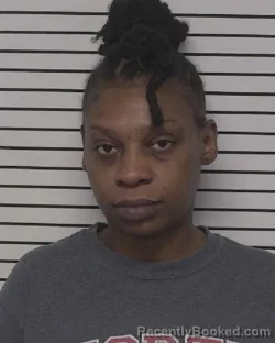 Mugshot of Latoya Shauntae Teasley booked in Iredell County, North Carolina on August 21, 2026