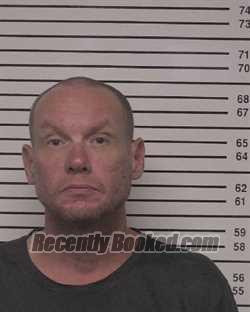 Booking photo from Iredell County, North Carolina