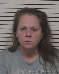 Mugshot of LISA MARIE GOUGH booked in Iredell County, North Carolina on March 27, 2026