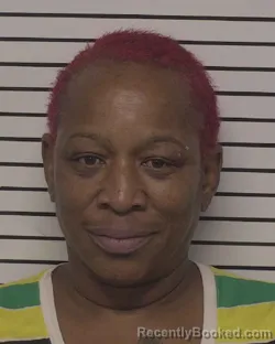 Mugshot of Kinna Lavonne Glaspy booked in Iredell County, North Carolina on September 14, 2026