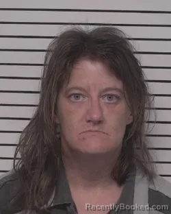 Mugshot of CRYSTAL LYNN SHOEMAKER JONES booked in Iredell County, North Carolina on July 16, 2026