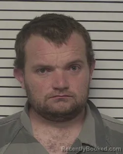 Mugshot of JUSTIN DANIEL JAMES booked in Iredell County, North Carolina on March 27, 2026