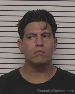 Mugshot of Steven Javier Martinez-Quirola booked in Iredell County, North Carolina on September 13, 2026