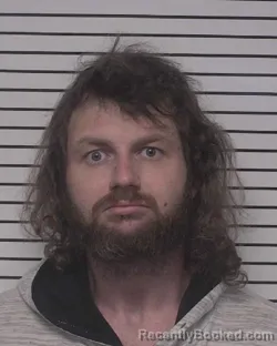 Mugshot of DAVID CALEB GIBSON booked in Iredell County, North Carolina on March 22, 2026