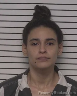 Mugshot of ASHLEY YULIZA MOREL booked in Iredell County, North Carolina on May 1, 2026