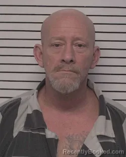 Mugshot of REXIE FRANKLIN PYCHON booked in Iredell County, North Carolina on April 2, 2026