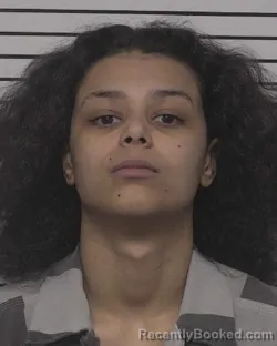 Mugshot of MADISON MADGELENA SANTANA booked in Iredell County, North Carolina on March 24, 2026