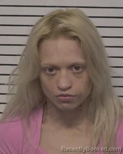 Mugshot of MYCA DANIELLE SCAGLIONE booked in Iredell County, North Carolina on July 30, 2026