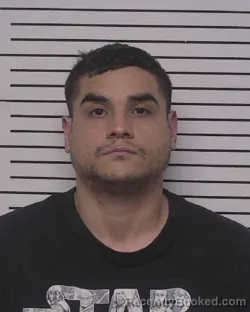 Mugshot of Fernan David Quintero-Sanchez booked in Iredell County, North Carolina on August 10, 2026