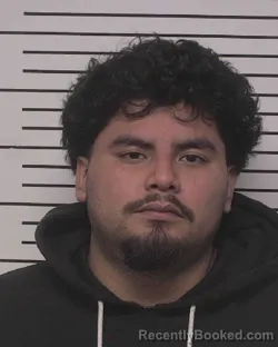Mugshot of ANDRES ALONSO RAMOS-GUZMAN booked in Iredell County, North Carolina on March 19, 2026